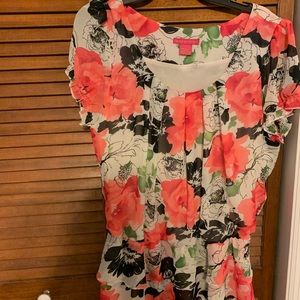 Floral Dress Blouse